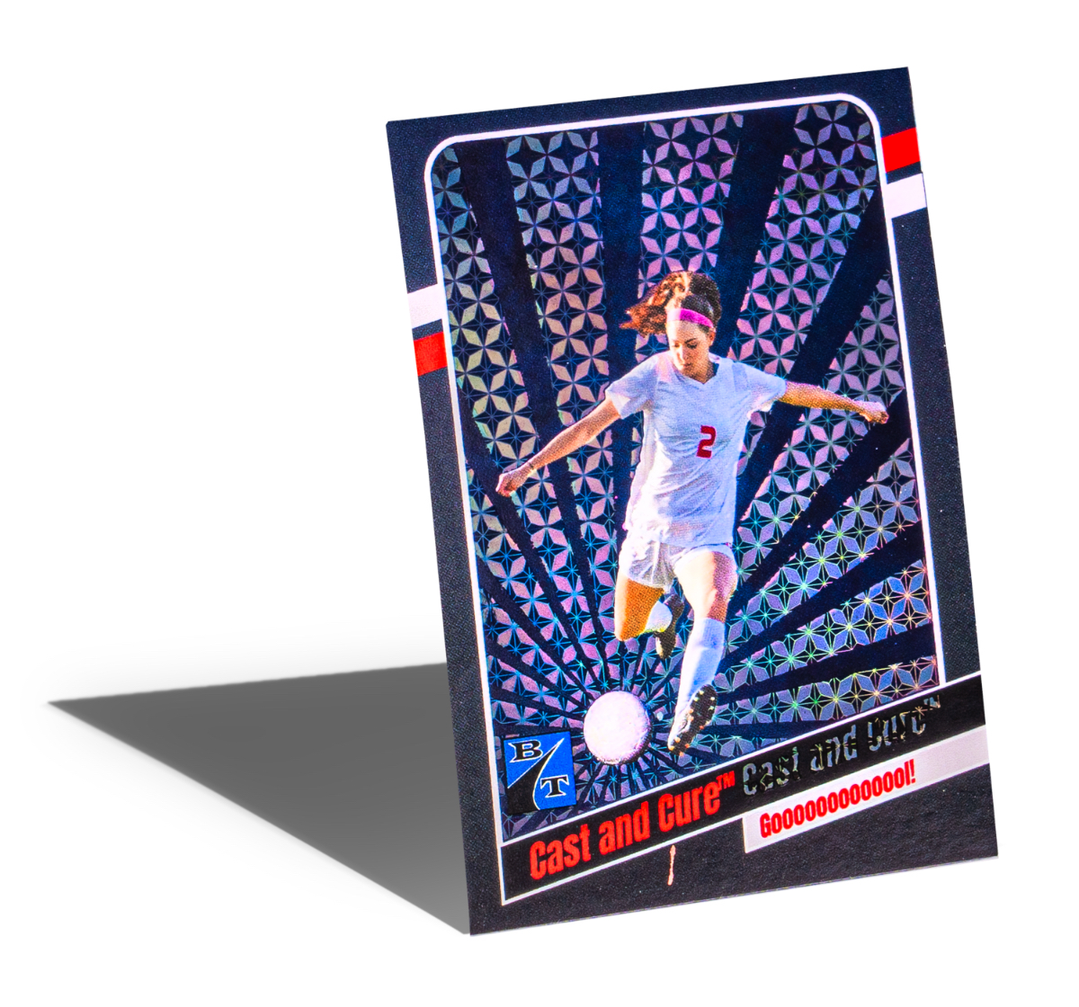 Soccer Trading Card featuring Cast and Cure